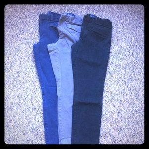 Gap skinny ankle stretch pants.